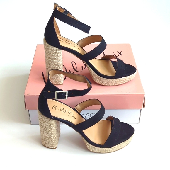 Wild Pair Shoes - Wild Pair Yamina Platform Dress Sandals